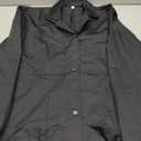 Women's Casual Shirt Dress Collar V Neck Button Down Loose Long Sleeve Mini Dresses, Size S