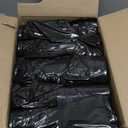 Ultrasac 45-55 Gallon 1.25 MIL Black Garbage Bags With Drawstrings Fits Rubbermaid Brute Trash Cans - 40" x 45" - Pack of 100 - For Commercial, Industrial, Municipal, & Healthcare