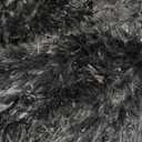 FinRèc 5x8 Feet Black Rugs for Living Room Bedroom, Fluffy Shaggy Area Rug, NonSlip Soft Shag Rug for Nursery Kids Room Dorm Room Home Decor, Indoor Plush Floor Carpet