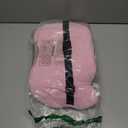 Lumbar Support Pillow for Office Chair, Car Lumbar Pillow Lower Back Pain Relief, Memory Foam Back Cushion with Adjustable Straps, Ergonomic Chair Back Pillow for Gaming Chair, Car, Bed (PINK)