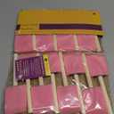 Bates- Foam Paint Brushes, 2", 16 Pack, Pink Sponge Brushes for Painting, Staining