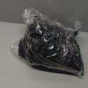 Plaid Black & Tan Fringed Woven Cotton Blend Throw (60 inch x50)