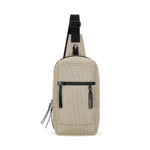 Sherpani Metro, Reversible Anti-Theft Sling Bag, 5L Travel Crossbody Backpack, Chest Purse for Travel, Hiking, or Everyday Pickpocket Protection (Straw Signature)
