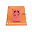Mini USB Cable Fans Red, And Notebook for School Orange