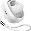 SURITCH Case for Loop Earplugs, Portable Storage Container for Earplugs & Accessories, White