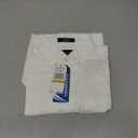 Nautica Boys' Short Sleeve Oxford Shirt (10-12, White)
