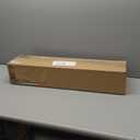 Joydeco 100% Blackout Roller Shades Cordless Blinds for Windows, Free-Stop Shades, UV Protection, Natural Woven Blinds for Home and Office, Light-Proof Aluminum Cover (Beige, 24" W x 75" H)