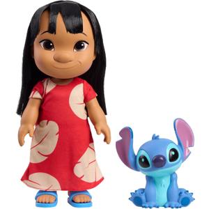 Disney Lilo & Stitch 14-inch Poseable Lilo Doll with 5-inch Stitch Figure, Collectible Toys, Toy for Fans, Girls, Kids, Ages 3 and Up by Just Play