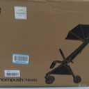 Mompush Nexis Carbon Travel Stroller, Ultra-Lightweight 11.5 lbs, Compact & Airplane Carry-On Approved, One-Second Auto-Fold, One-Hand Full Recline, from Birth to 50 lbs, JPMA Certified, Forest