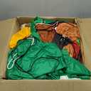 Liliful 8 Ft Tall Christmas Santa Inflatable Outdoor Decorations Hula Santa Claus on Beach Palm Tree Outdoor Xmas Blow Up Yard Decoration with LED Lights for Christmas Party Outdoor Garden Lawn Patio