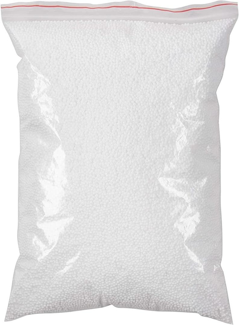 Juvale Foam Beads for Slime Slime Making Supplies & Polystyrene Foam Pellets - Bean Bag Refill Beads & Packing Balls for Party Decorations & DIY Craft Projects - 90,000 Count, 0.08-0.12 in, White