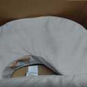 My Brest Friend Nursing Pillow - Deluxe - Enhanced Comfort w/Slipcover - Ergonomic Design for Ultimate Breastfeeding Support for Mom & Baby - Adjustable Backrest and Handy Side Pocket, Soft Sand