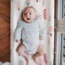 Stretchy Changing Pad Covers BROLEX 2 Pack Jersey Knit Changing Table Covers for Girls Boys,Jungle Animals