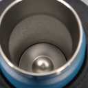 1 Gallon Water Bottle Insulated(Cold for 48 Hrs),BPA Free&Leak Proof,128oz Stainless Steel Water Jug,Large Water Bottle with Straw Spout Lids for Gym,Hiking,Camping&Travel,Black Blue