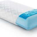 Z Gel-Infused Dough Memory Foam + Z Gel Pillow - Removable Tencel Cover - Queen - Mid Loft