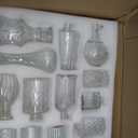 Arme Glass Bud Vase Set of 60 Pcs, Small Clear Glass Bud Vases in Bulk for Flowers, Rustic Wedding Centerpieces and Vintage Decorations, Perfect for Home, Table and Events with Elegant Design