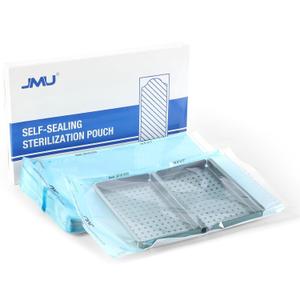 JMU Self Seal Sterilization Pouches 10.5" x 17", Sterilization Bags 100 per Box