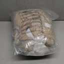 H.VERSAILTEX Stretch Futon Slipcover Armless Sofa Cover Furniture Protector Without Armrests Slipcover Soft with Elastic Bottom for Kids, Spandex Jacquard Modern Stripe Design, Sand