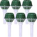 Winlyn 6 PCS Foam Floral Handle Bouquet Holders Handle Bouquet Holder for Floral Arrangement Foam Kit Wedding Supplies Bridal Fresh Flowers Silk Flowers Decoration