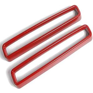 2015-2020 2019 for Challenger ST SRT Front Grill Grille Insets Trim Cover Exterior Accessories Decoration RED