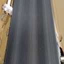 Art3d 4-Pack Glue-On Fine Bar Wainscoting Panel for Interior Wall Decor - 104 x 12 Inch Polystyrene Ultralight Slim Slat Wall Panels for Living Room Bedroom, Teak