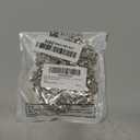 Kigeli Bling Rhinestone Trim Crystal Chain Applique Rhinestone Applique Sewing Embellishments for DIY Dress Clothing Wedding Crafts Bridal Jewelry, 0.39 Inch Wide(3 Yards,White)