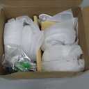 WiFi Water Leak Detectors 5 Pack, 120dB Adjustable Loud Water Leak Sensor, Wireless Wi-Fi Water Leak & Drip Alarm, App Alerts, 5 Water Alarm Sensors & 1 Hub for Home Kitchen, Bathroom, Sink, Laundry