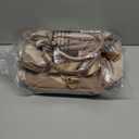 KeaBabies Diaper Bag Backpack - Small Multifunctional Travel Diaper Back Packs, Maternity Baby Changing Bags, 12L Capacity, PU Leather, Waterproof, Unisex, Nappy Changing Pad (Latte, Small)