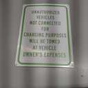 Unauthorized Vehicles Will Be Tow Away Sign, (SI-41160) 10x14 Inches, Rust Free .040 Aluminum, Fade Resistant, Made in USA