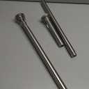 Shower Curtain Rod, 1" Diameter Heavy Duty Tension Shower Rod, Non Slip Adjustable 28-46 inch No Drilling Shower Curtain Rods Spring Tension For Bathroom, Shower Stall, No Rust, Nickel