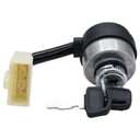 6 Wire Ignition Switch Key Compatible with DuroMax XP10000EH XP12000E XP12000EH 16HP 18HP 2.5-6.5KW Gasoline Portable Generator 168F 170F 173F 177F 182F 188F 190F Starter (Ignition Switch)