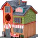 Yinns Bird House for Outside, Birdhouses for Outdoors Nesting, Decorative Coffee Store House Bird Houses for Yard Garden Decor, Water Proof
