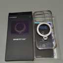 CASEKOO Titanium for iPhone 16 Pro Case with 360 Spin Magnetic Stand [Compatible with Magsafe][16FT Military Protection] Polished for iPhone 16 ProMax Case with Stand Ring 6.9'', Premium Black