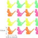 Lurrose Bird Water Whistle 16Pcs Set Lightweight Plastic Musical Instruments Party Whistles Water Bird Call Toys for Kids Birthday Christmas