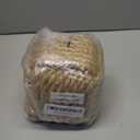 Marwood Rope Knot Door Stops Decorative Nautical Door Stopper Handmade with Handle, Jute Weighted Interior Doorstop Sailor Knot for Door and Window - Square (5" x5, 4.4lbs)