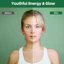 2 x Super Greens Vitamins Gummies - Gummy Vitamins for Women & Men, Boost Energy | Immunity Support | 20+ Organic Green with Chlorella, Spirulina | Apple Flavor| Vegan, Non-GMO Supplement | 60 Count