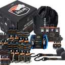 Rollercam Overland Kit: Ultimate Ratchet Strap Collection for Outdoor Adventure: Contains 20 Pieces of Straps & Patented Rope Roller for Your Needs