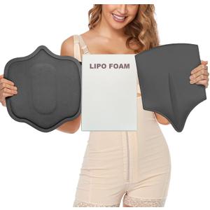 3 Pack Lipo Foam Board Ab Board Post Surgery Liposuction Abdominal Flattening Compression Board BBL Lumbar Molder Backboard For Liposuction
