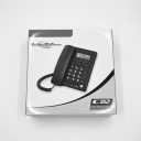 Corded Caller ID Telephone with Speaker for Home and Office, TelPal Wired Landline Telephone Set Simple Analog Desktop Hotel Telephones