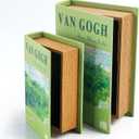 Decorative Books Storage Box Leather & Wood Decor Aesthetic Home Decor for Coffee Tables Bedside Tables Bookshelves Secret Storage for Jewelry,Keys Data cables,photos,souvenirs,set of 2