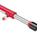 Hydraulic Pull Back Ram 10 Ton for Power Frame Machine Puller Body Shop, Frame Tools Rotating Hook for Hydraulic Pull Back Ram Power Frame Machine Red