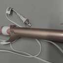 Conair Double Ceramic 1 -Inch Long Barrel Curling Iron, 1-Inch Barrel Creates Loose Curls, Hair Curler for Use on Medium & Long Hair, White/Rose Gold