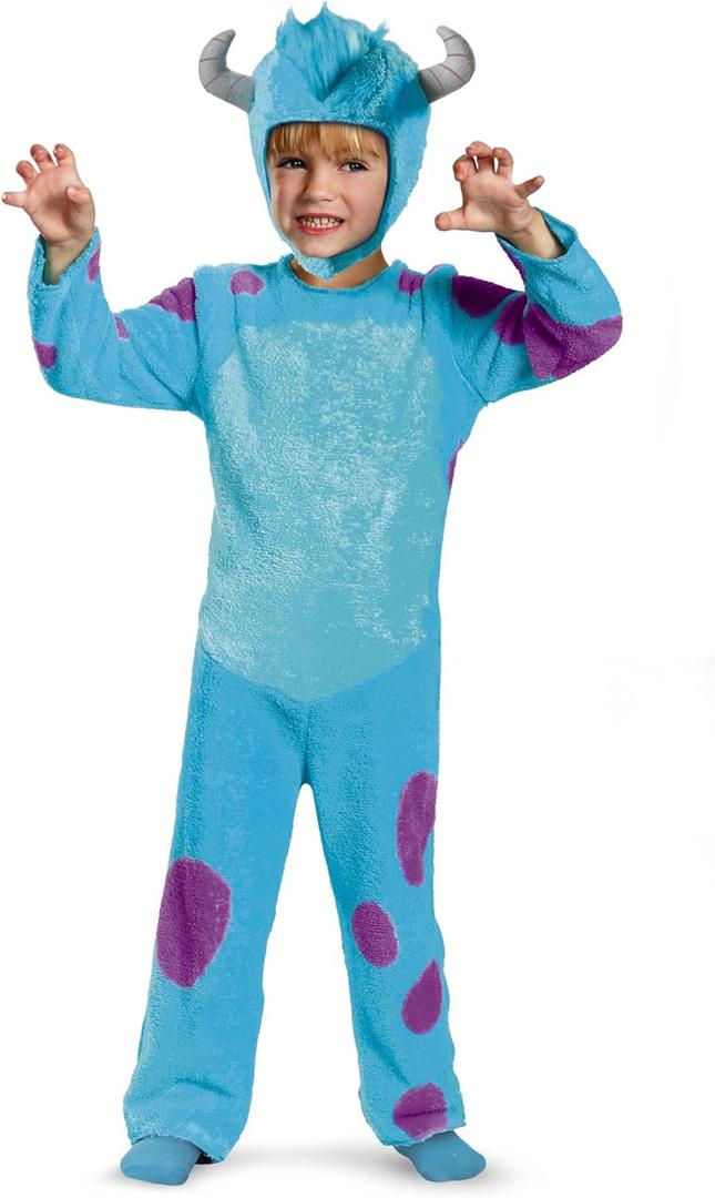 Disney Pixar Monsters University Sulley Toddler Classic Costume (Large (4-6))
