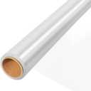 JOYIT 50' Long X 17.5 Wide Clear Cellophane Wrap Roll - 3 Mil Thicker Cellophane Roll, Clear Bags for Gifts Baskets Wrap, Flower Arts Crafts Food Treats Wrapping