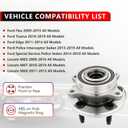 513275 Front or Rear Wheel Hub Bearing Assembly for 11-14 Ford Edge, for 09-18 Flex, for 13-18 Police Interceptor Sedan, for 10-18 Taurus, for 09-16 Lincoln MKS, for 10-19 MKT, for 11-15 MKX