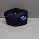 illo Wearable Pillow Sleep Mask | Blackout Weighted Eye Mask for Sleeping Napping & Side Sleepers | Soft Mulberry Silk Blend Patented Light Blocking for Travel Bed Camping Airplane Work | Women & Men (Midnight Blue)