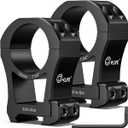 CVLIFE Precision Scope Rings Mount - Compatible with Picatinny Rails and More - 2 Pieces (Extra High)