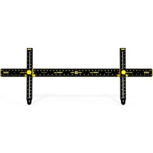 Crescent Creative Products Hang It Perfect Pro Picture Frame Wall Hanging Tool With Level, Black, 36 Inch