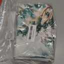 Christmas Round Tablecloth 60inch for Home Rustic Farmhouse Living Room Christmas Party Decorations (Gray Green)