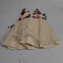 IDOPIP Toddler Baby Embroidery Flower Girl Dress for Kids Wedding Pageant Party Prom Gown Communion Birthday Tulle Dresses No Size